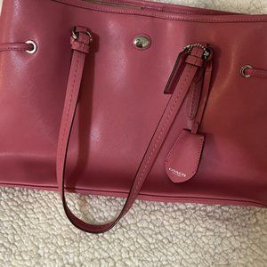 Pink Coach Purse